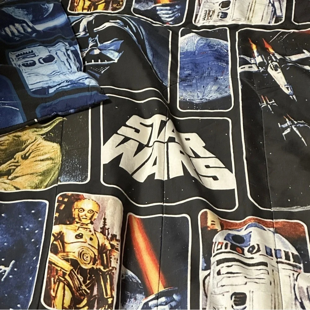 Star Wars Empire Strikes Back Vintage Comforter Twin/ Full 76 x 86 by Jay Franco